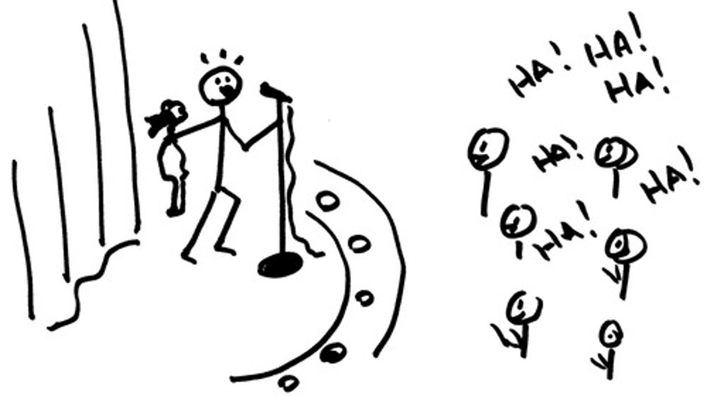 <p>to invent without preparation</p>