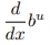 <p>Generalized Exponential Rule [Derivative]</p>