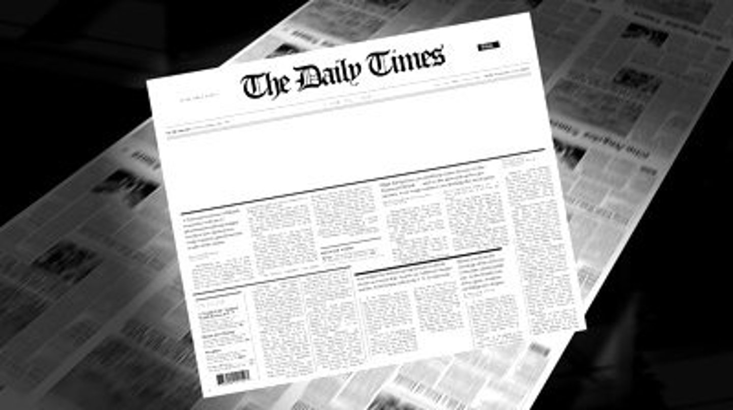 <p>the headlines</p>