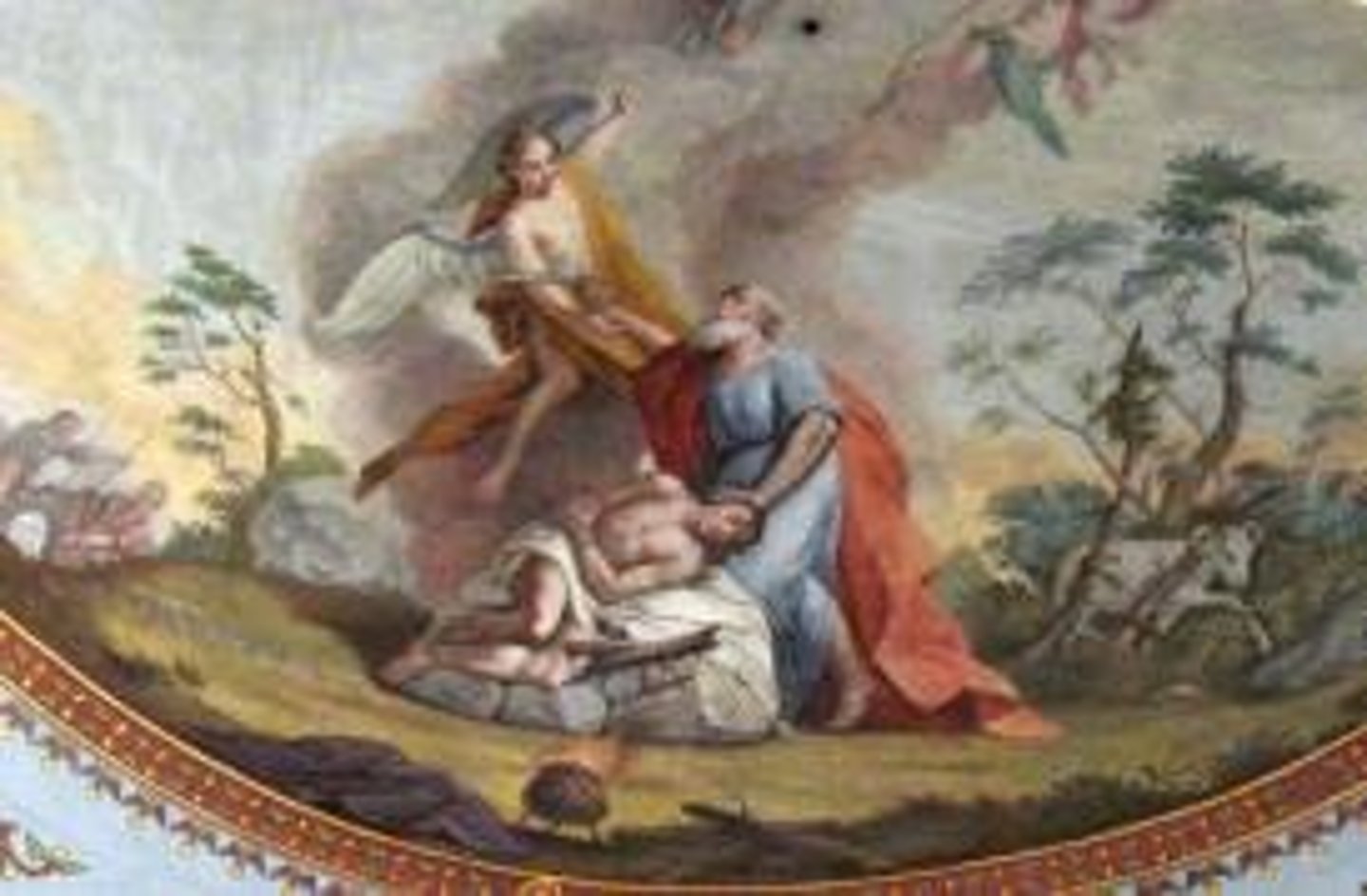 <p>God commanded Abraham to sacrifice his only son, Isaac, testing Abraham's faith and trust in God.</p>