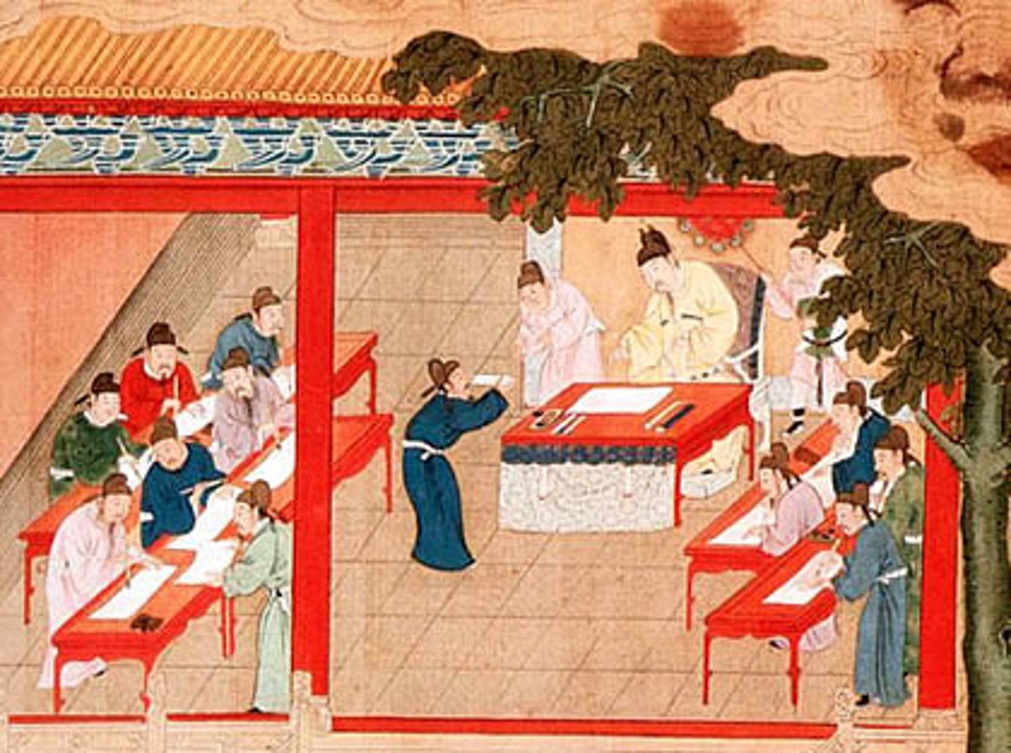 <p>The system of ethics, education specific to China and Chinese culture that examines the fundamental relationships in societies. The beliefs are compatible with other religions and were integrated into the Chinese government, leading to distinctive roles in society.</p>