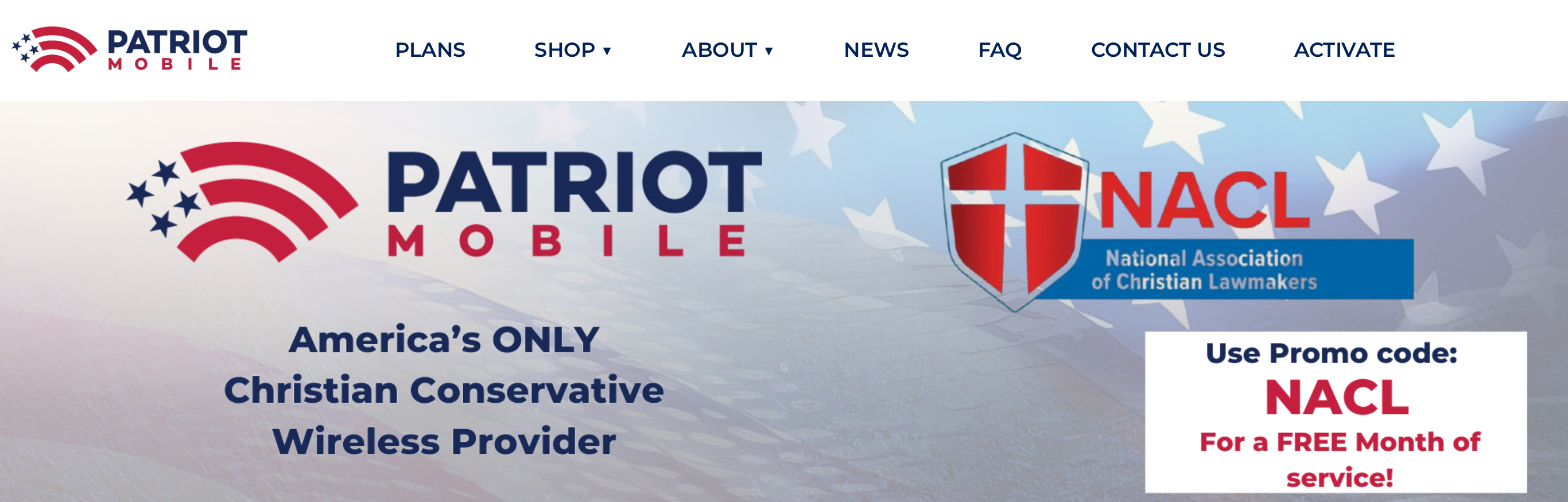 <p>company openly supporting Christian values</p>