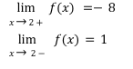 <ul><li><p>always exist</p></li><li><p>approaching the same value both either from the left( -) or right (+)</p></li><li><p>would cause the limit for just that value to not exist(DNE)</p></li></ul><p></p>