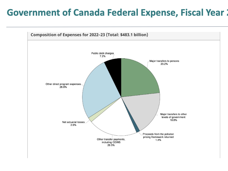 <p>what type of government spending is happening here?</p>