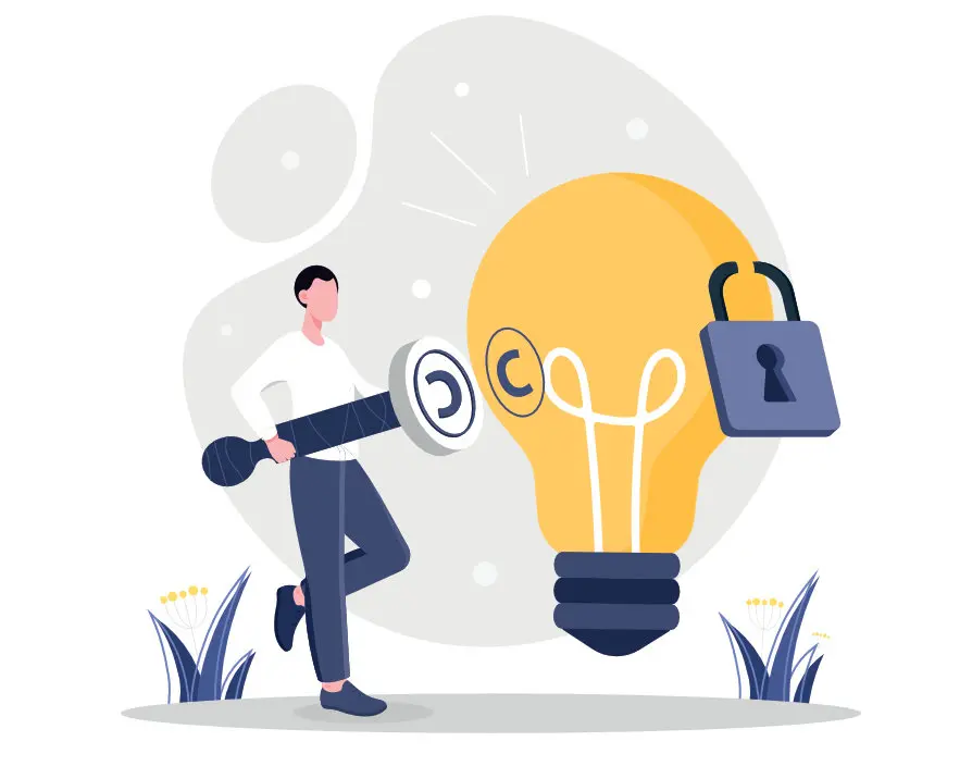 <p>A work or invention that is the result of creativity, such as a piece of writing or a design, to which one has rights and for which one may apply for a patent, copyright, trademark, etc.</p>