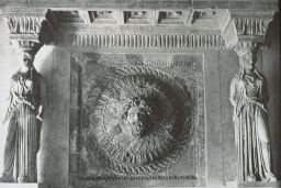 <p>Attic story of portico</p>