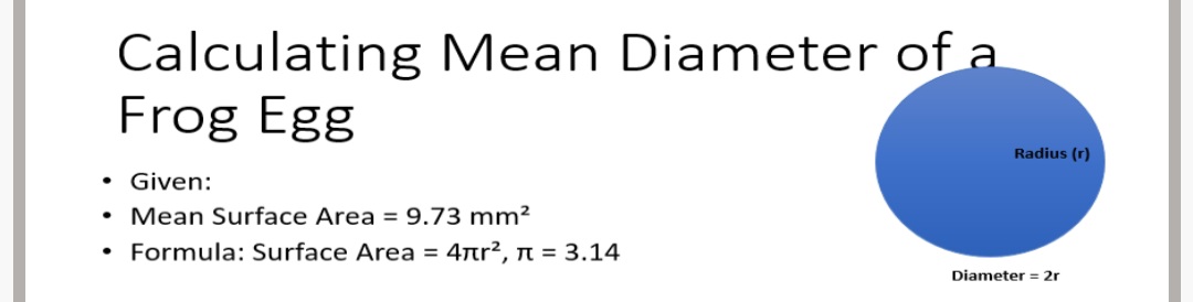 <p>The larger the surfacs area the more …1? across the membranes since there is more arra for particles to diffuse.</p><ol start="2"><li><p class="has-focus">Answer the question in the image:</p></li></ol><p></p>