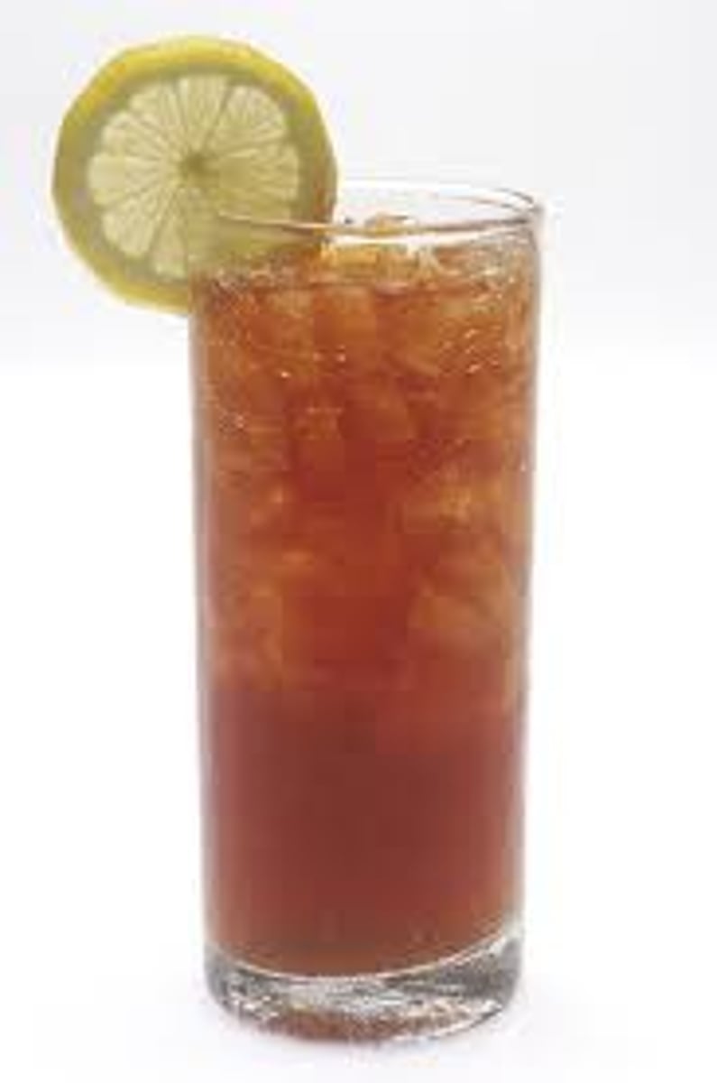 <p>the iced tea</p>