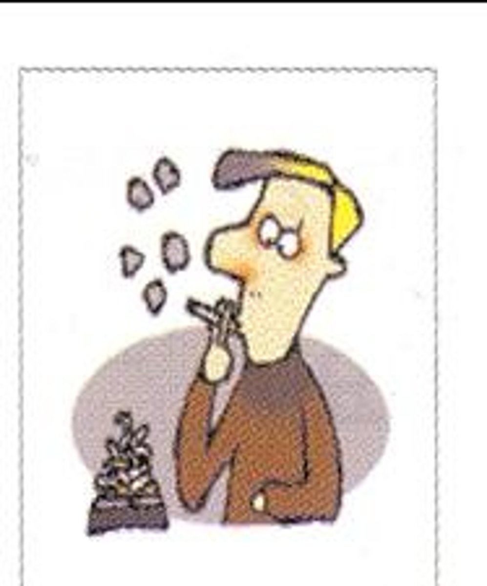 <p>hút (thuốc lá)</p>