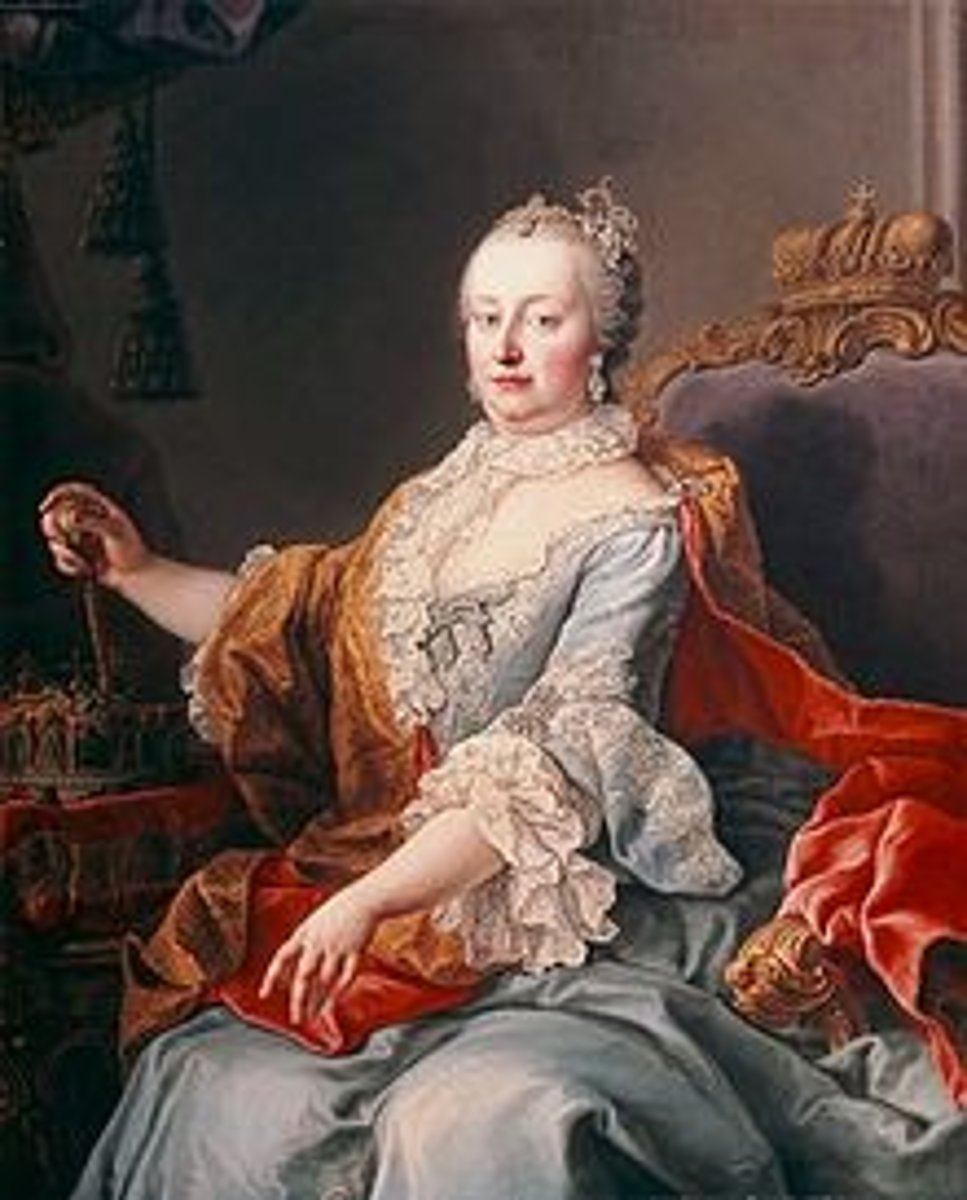 <p>A war triggered by Austria putting a women in charge of the empire, Maria Theresa. Prussia used this as an excuse to declare war and take the iron rich Austrian Provence of Silesia.</p>