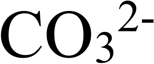 CO3 ^ ( 2- ) 