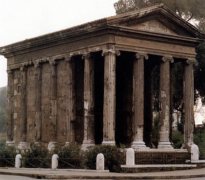 <p>Temple of Portunus</p>