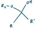 <p>If R<sup>1</sup> = H, what is this known as?</p>