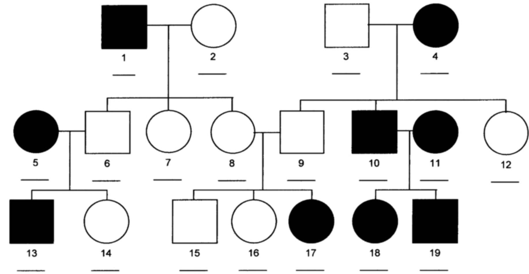 <p>Based on the second pedigree, the gene associated with hypodontia in this second family likely _____ the same gene as in the family shown in the first pedigree, because the trait in the second family is _____, indicating that hypodontia is a/an _____ phenotypic trait.</p>