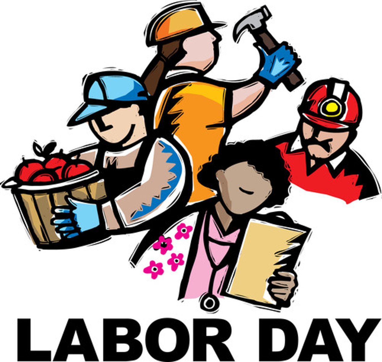 <p>1. 1st Monday in September</p><p>2. Celebrates America's workers</p><p>3. Marks the end of summer</p>