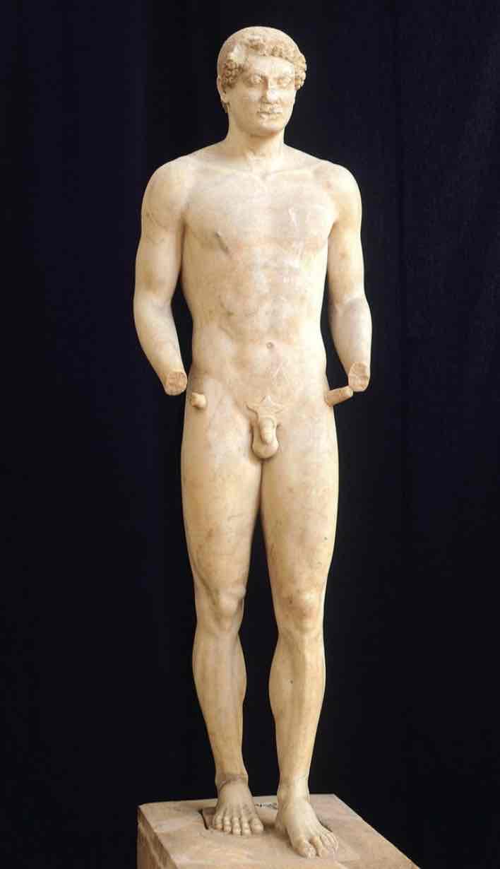 <p>Aristodikos kouros</p>