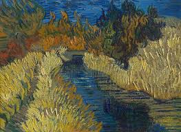 <p>Van Gogh, The little stream, October 1889, Oil on canvas, 25 × 34 cm</p>