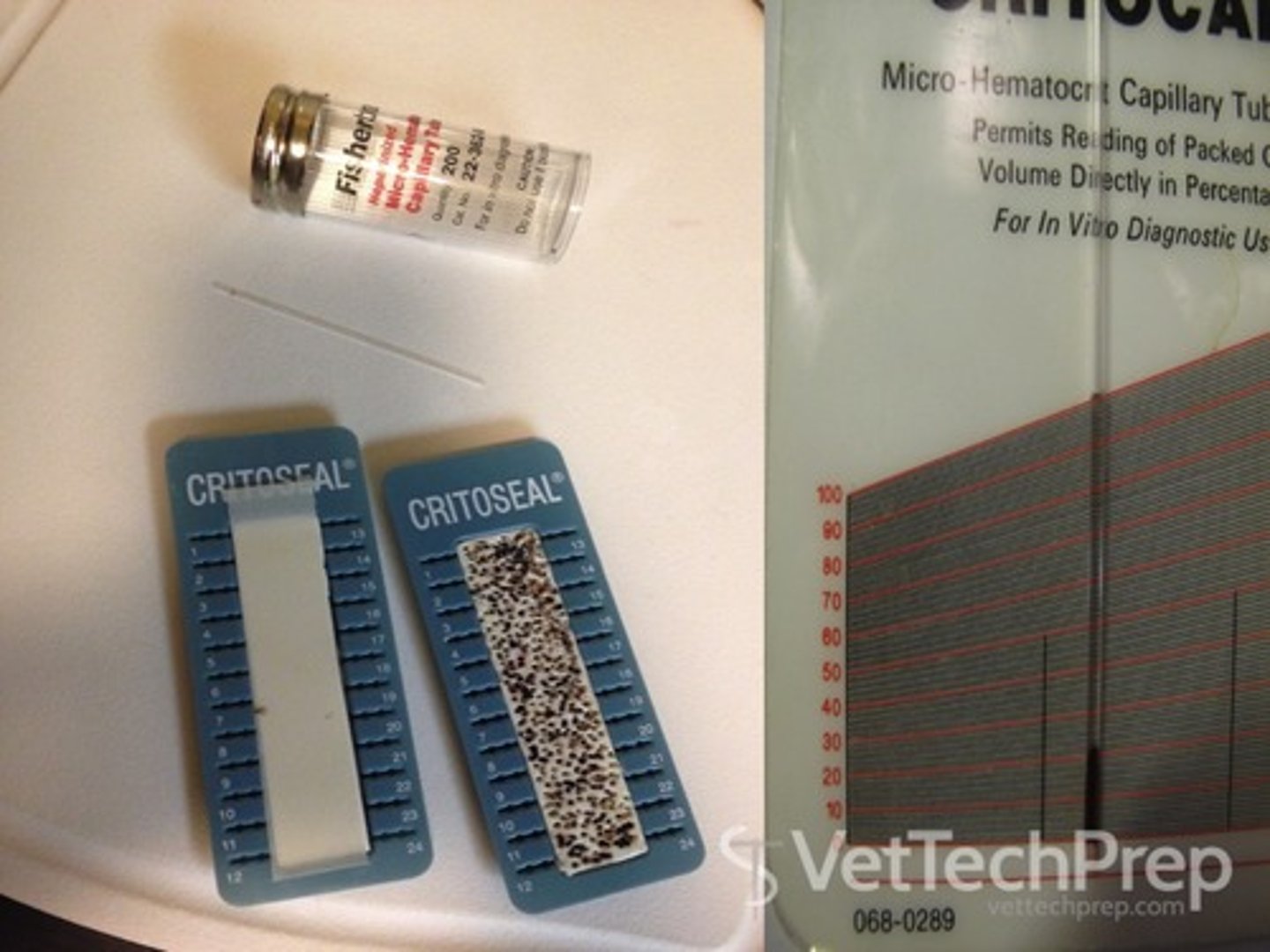 <p>Used for collecting blood for a PCV and total protein</p>