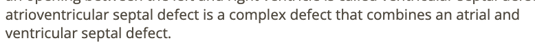 <p>a) atrial septal defect, ventricular septal defect</p>