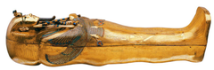 a stone coffin, typically adorned with a sculpture or inscription and associated with the ancient civilizations of Egypt, Rome, and Greece