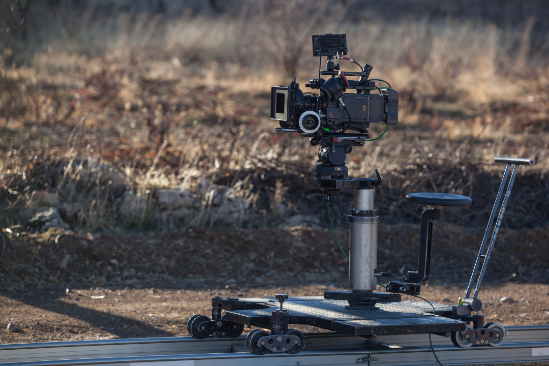 <p>Dolly Shot: A shot where the camera is moved on a wheeled dolly</p><p>Dolly Zoom: A shot where the camera is moved to keep the object the same size</p>