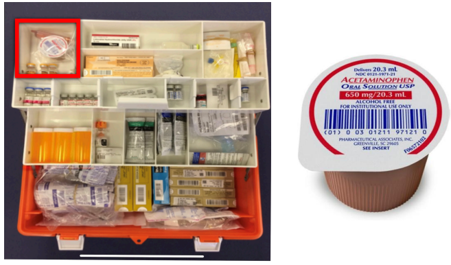 <p>Acetaminophen</p>