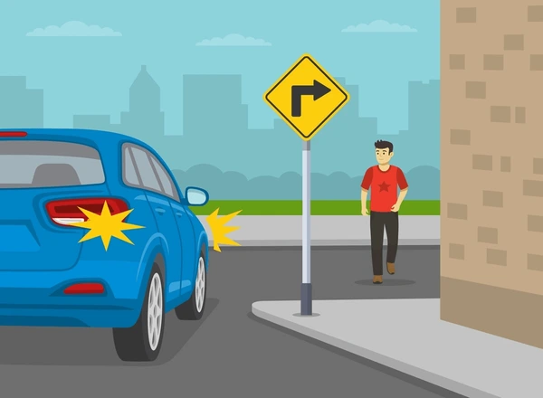 <p>turn to the right</p><p>右へ曲がります</p>