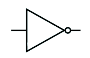 <p><strong>NOT </strong>gate</p>