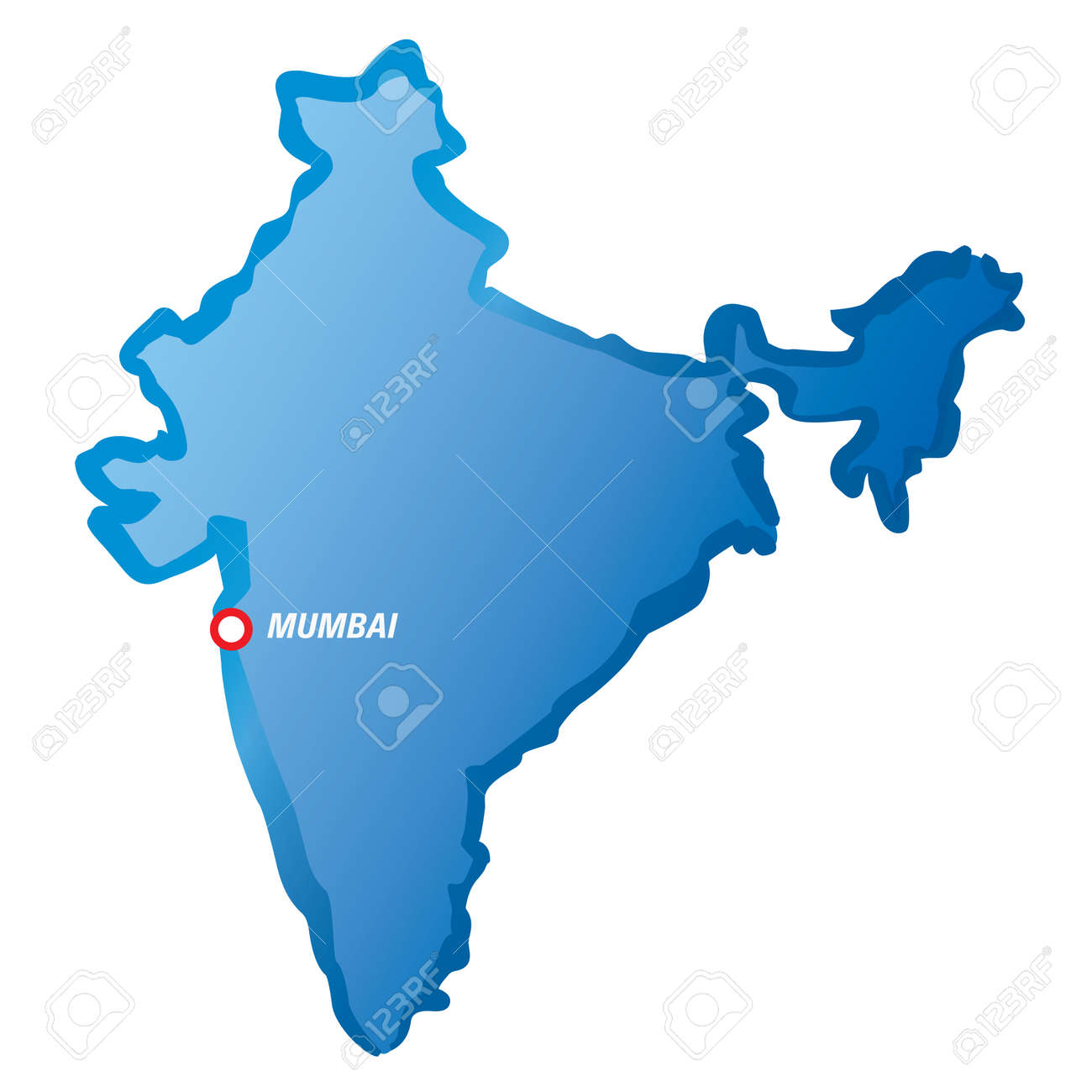 <p>Large City on the West coast of India</p>