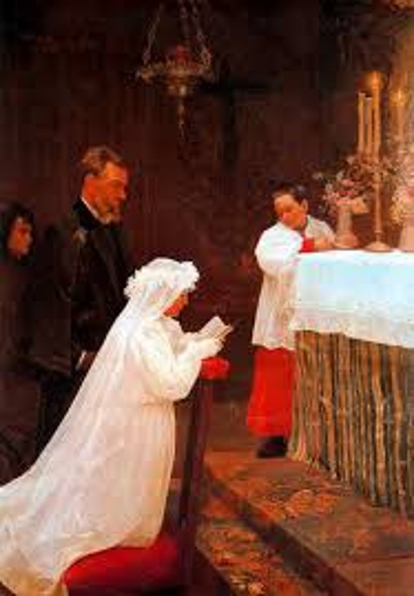 <p>la religion, les gestes de bienveillance, le rôle des religieux catholiques</p>