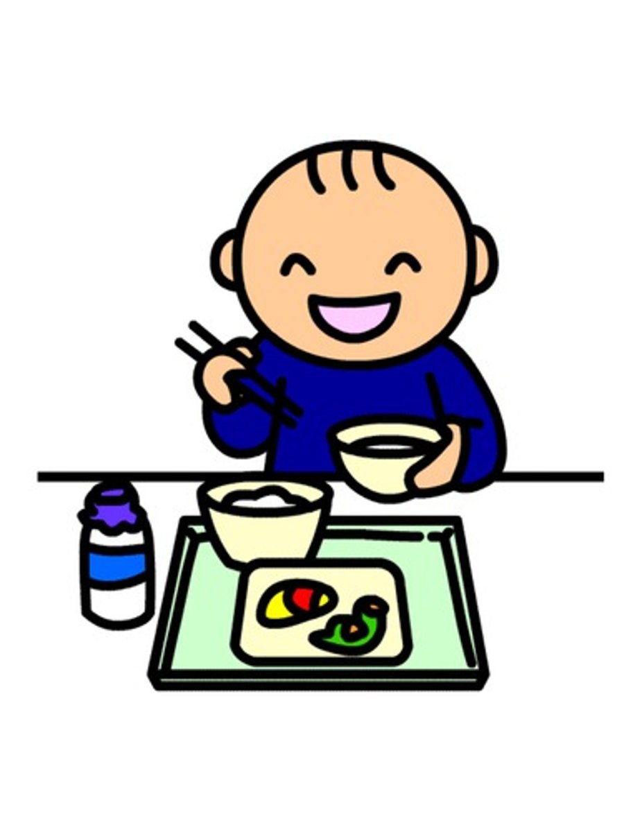 <p>to eat </p>