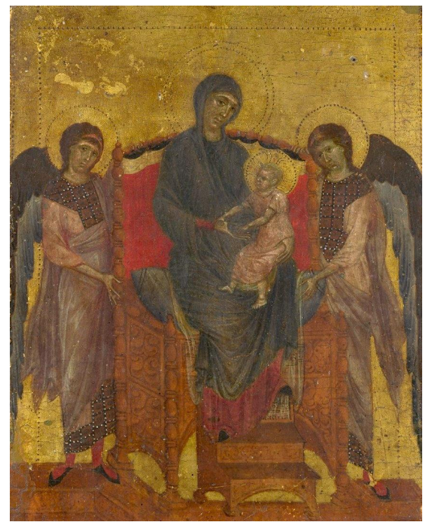 <p>Virgin and Child with two Angels</p>