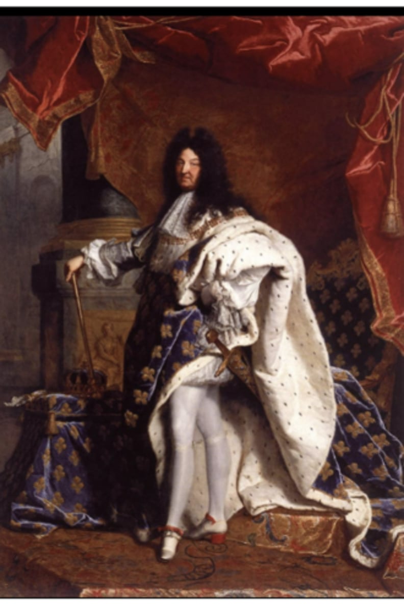 <p>-The Sun King: Louis XIV</p><p>-Louis XIV by Hyacinth Rigaud&nbsp;</p><p>-He is wealthy</p><p>-The sword's name is joyful</p><p>-The high heels help to keep their foot on the horse</p><p>Cared about dancing/ fashion/power</p><p>-Built the Palace of Versailles&nbsp;</p>