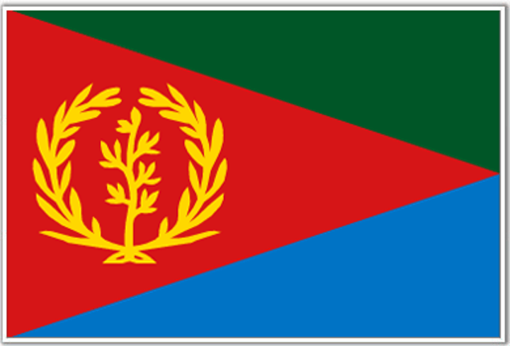 <p>Colors and layout of People's Liberation Front + wreath and upright olive-branch from the 1950s flag.</p><p>Green = agriculture and livestock.</p><p>Blue = the bounty of the sea.</p><p>Red = the bloodshed in the struggle for independence.</p><p>30 leaves in the wreath = the thirty years spent in the independence struggle.</p>