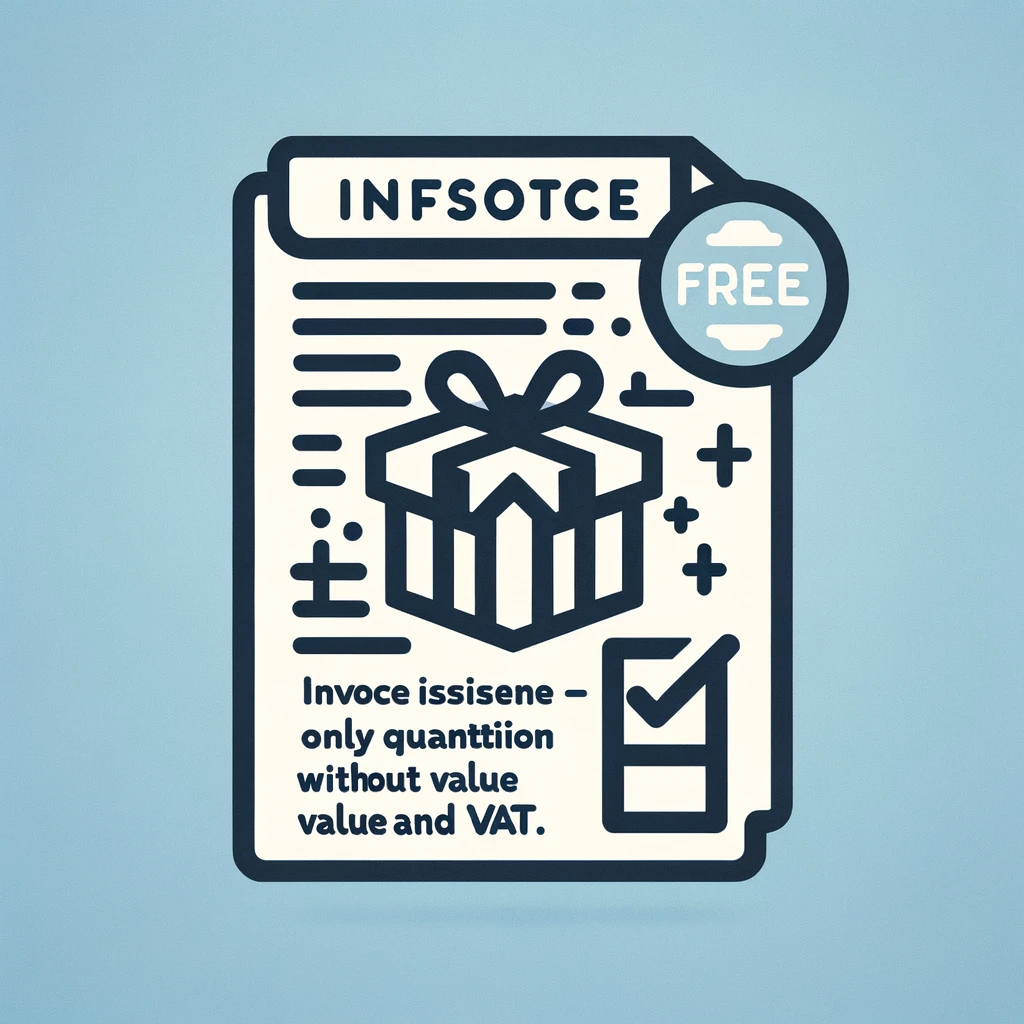 <p>Invoice issuance - Free Goods for Gift, Internal consumption, Exchange/Loans</p>
