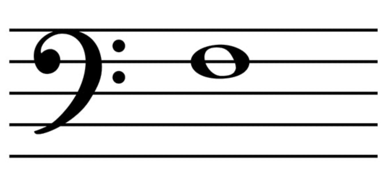 <p>What line is this on the bass?</p>