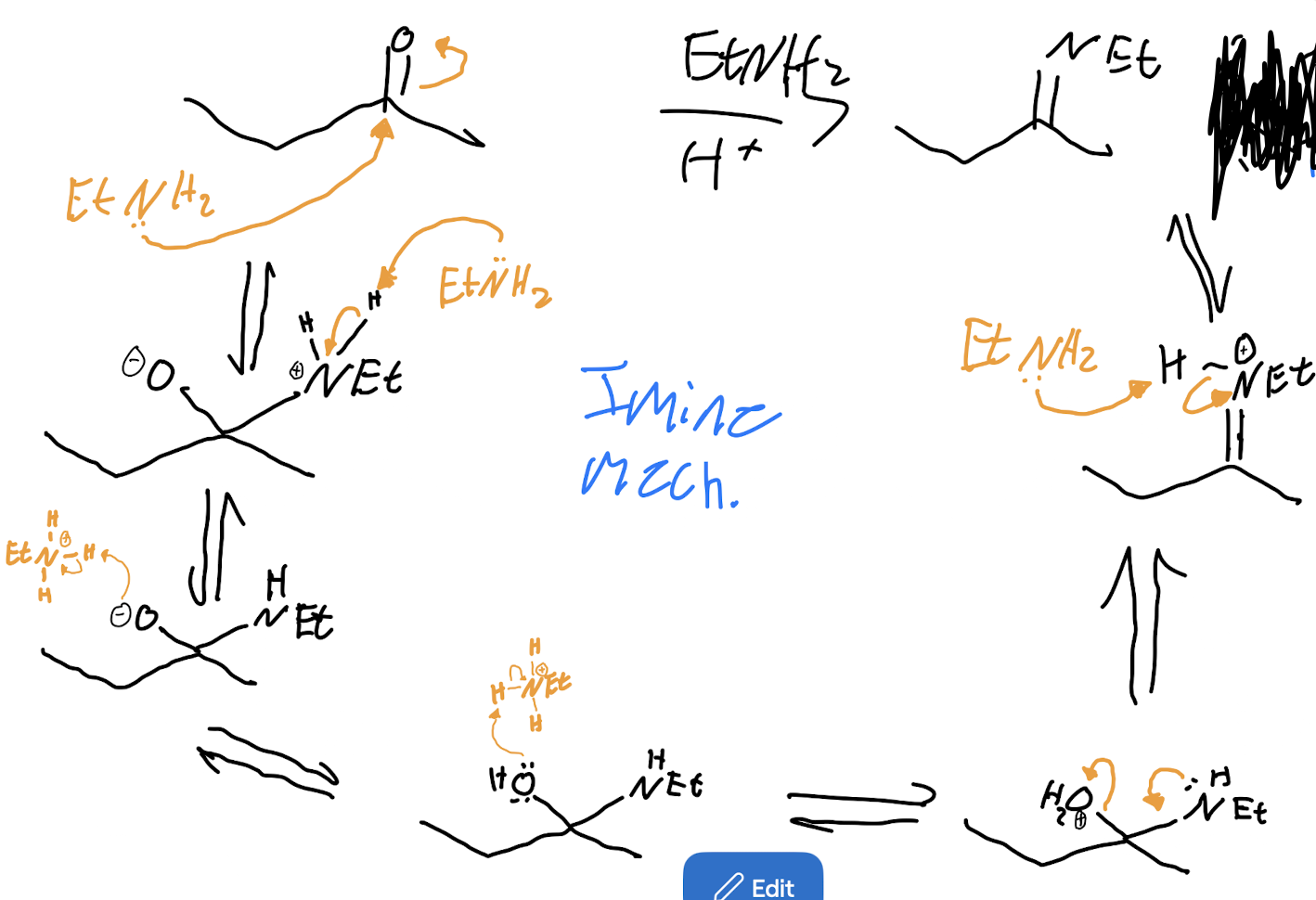<p>Imine Mechanism</p>