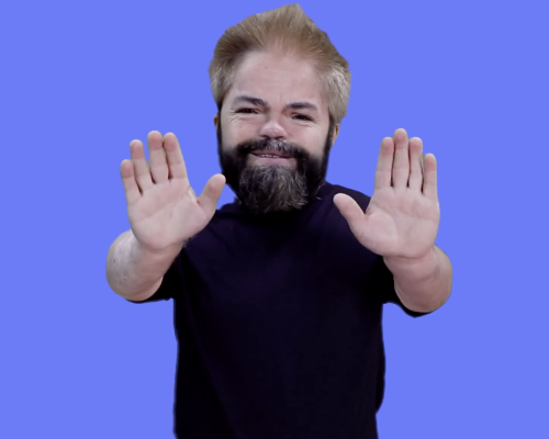 <p>Sign “LOOK” as in the previous signs, and then sign “GREAT” (palms extend outward in front of you; use facial expressions)</p>