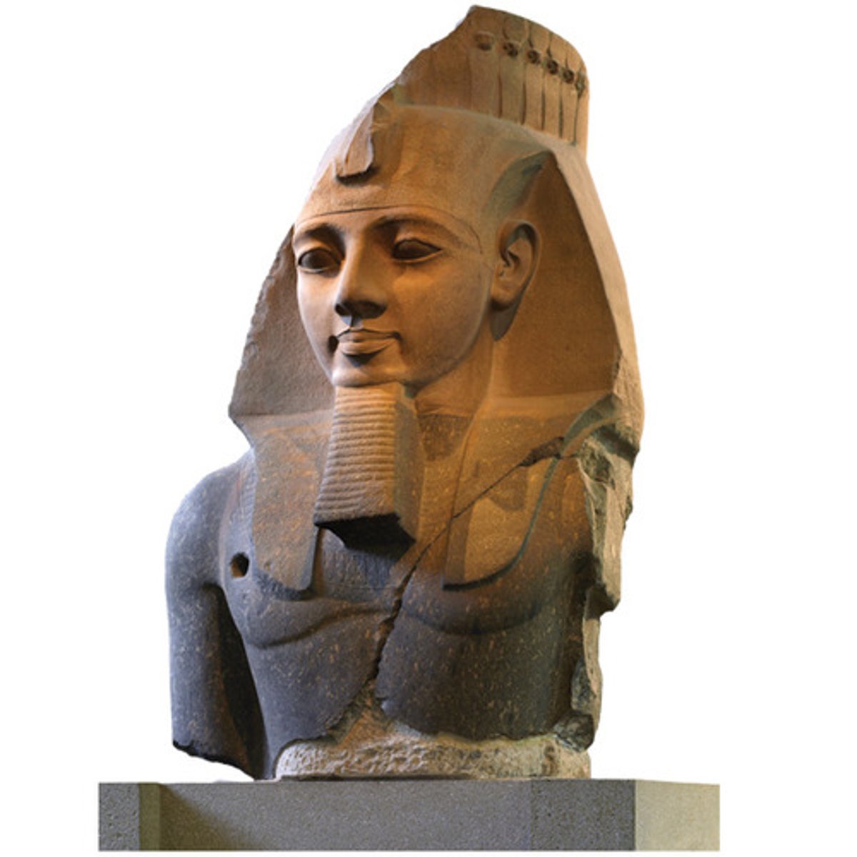 <p>a more traditional pharaoh and is widely celebrated as the greatest pharaoh of the New Kingdom era; he conquered territories and commissioned a lot of buildings, including statues of himself.</p>