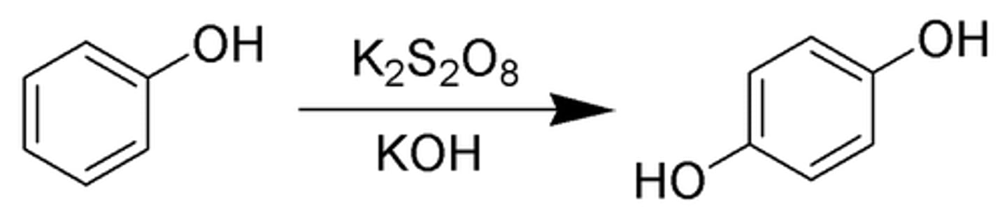 <p>Elb's persulphate reaction</p>