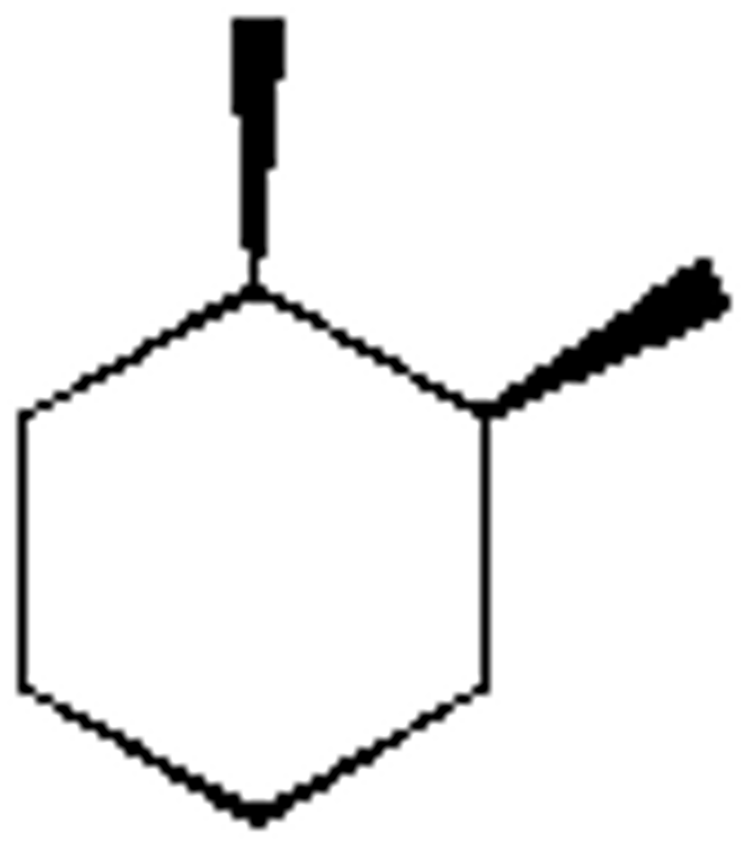 <p>a molecule with a plane of symmetry</p>