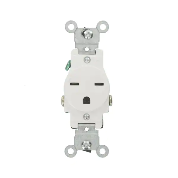 More powerful appliances increase the demand on your electrical system. These are larger plugs than normal 110 Volt, and it would be impossible to confuse the two. Washers, dryers, and commercial-sized air conditioners commonly use this plug. 