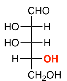 pentose

opposite same