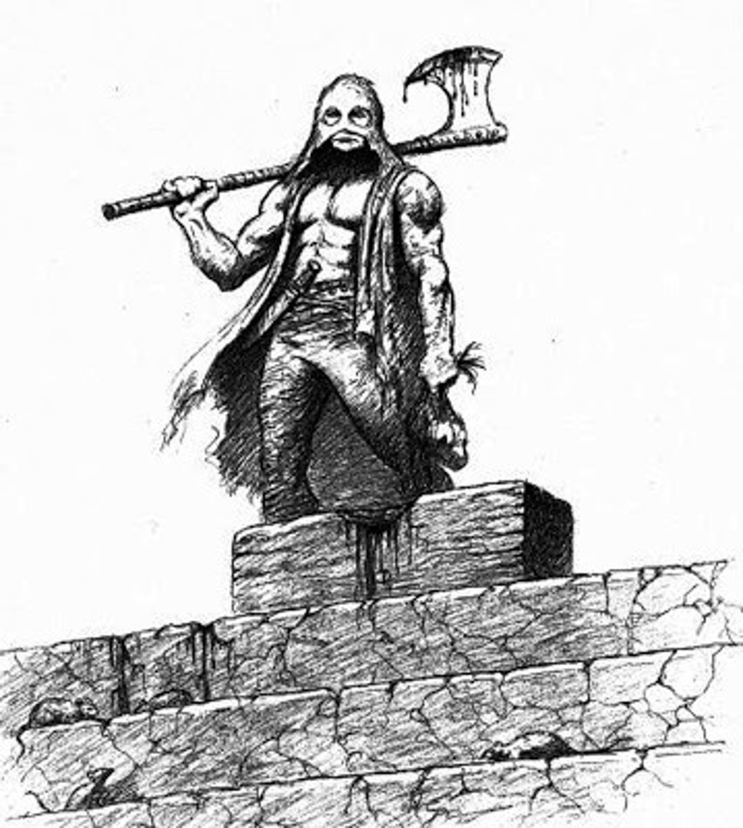 <p>oficial que ejecuta los tormentos y la pena de muerte</p>