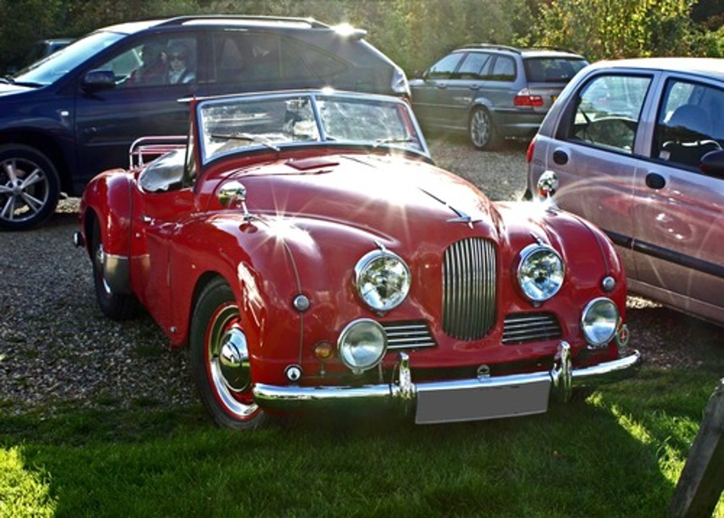 <p>By car</p>