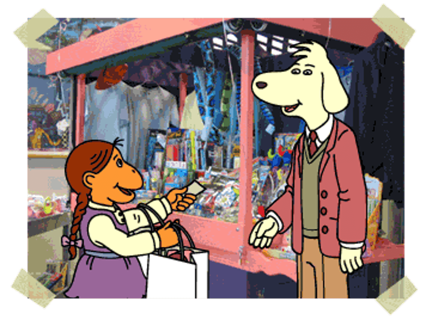 <p>to buy, to shop</p>