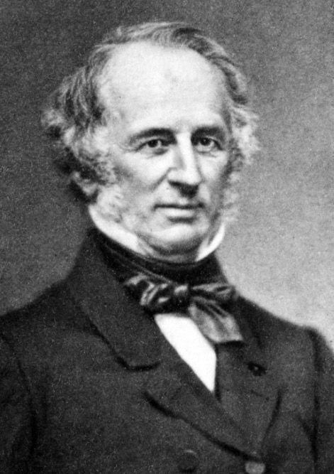 <p>Wealthy businessman, who built a railroad and shipping empire</p>