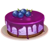 <p>Blueberry cheesecake</p>