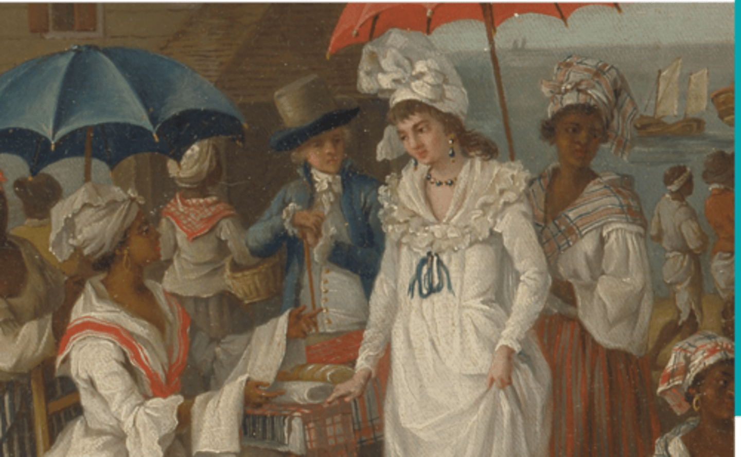 <p>Wealthy, white slave owners with plantations. Typically French men who left France to seek new economic opportunities.</p>