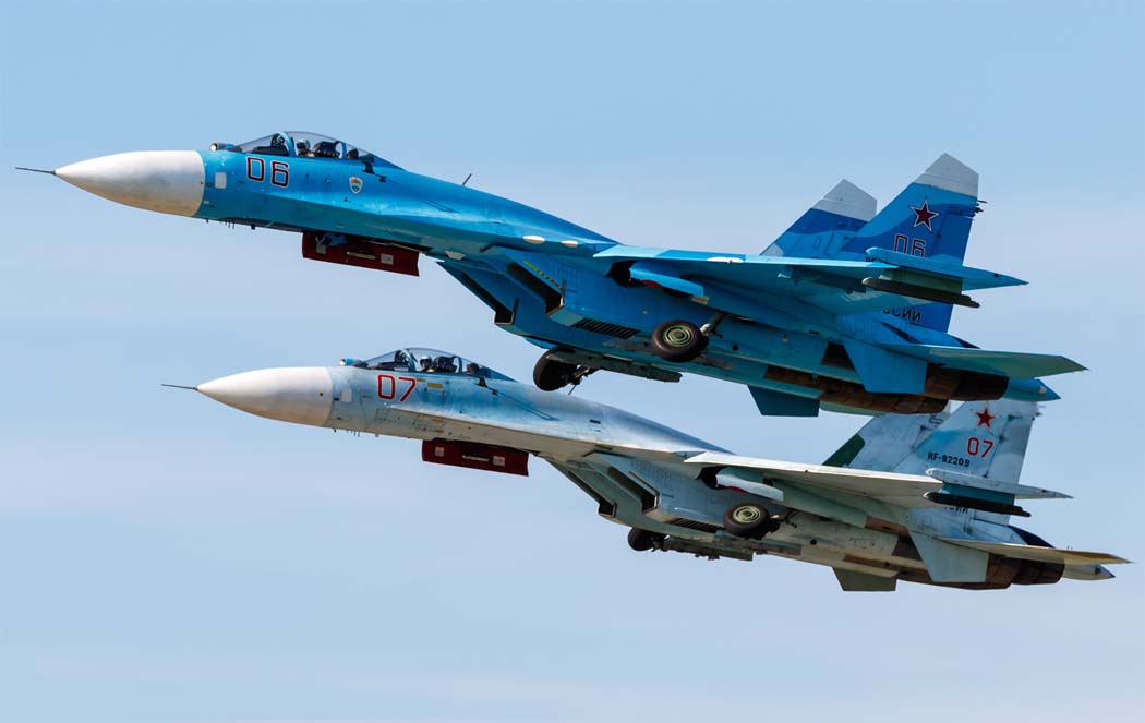 <p>FLANKER J, Sukhoi Su-27SM/2/3 (Single seat, Air brake, right mounted IRST, No canards, Smooth tail spike)</p>